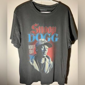 2007 snoop dogg tour graphic shirt